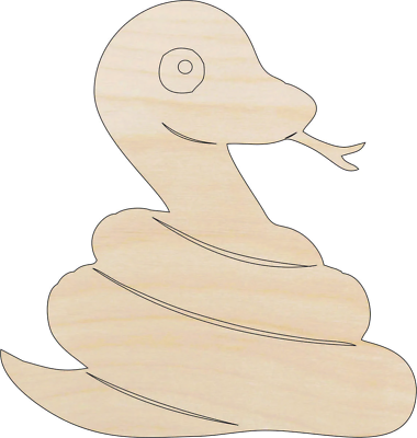 #ad Snake Laser Cut Out Unfinished Wood Craft Shape REP5 $16.10