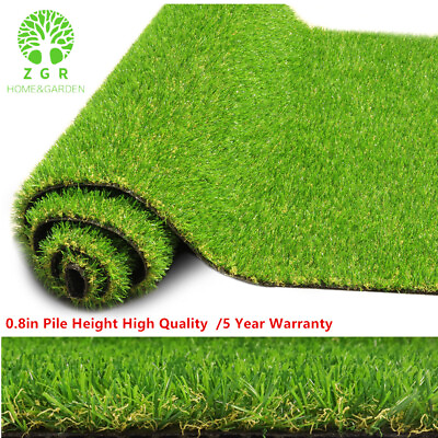 20ftx8ft Artificial Grass Turf Area Rug Indoor Outdoor Carpet Balcony GardenDeck $140.64