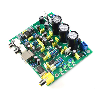 CS4398 CS8416 IC DAC Board with USB Coaxial 24 192K Decoder Board AC 15V LJM $31.77