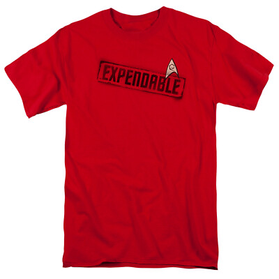 #ad Star Trek Expendable Security Guard Licensed Adult T Shirt $24.95