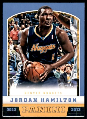 #ad 2012 13 Panini Jordan Hamilton Rookie Denver Nuggets #275 $1.00