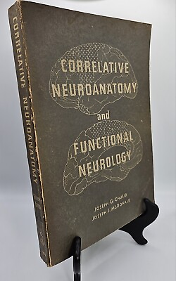 #ad Vintage Medical Book Correlative Neuroanatomy And Functional Neurology 1962 $40.00