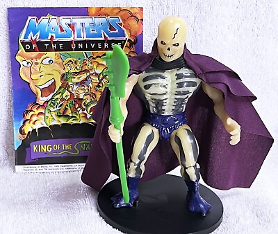 #ad 1987 SCAREGLOW • COMPLETE w VINTAGE COMIC • MASTERS OF THE UNIVERSE $300.00