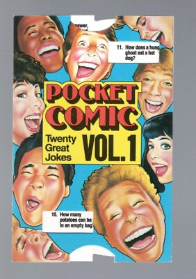 #ad Kelloggs Cereal Giveaway Promo “Pocket Comic” Vol.1 20 Jokes Slide 1989 $4.99