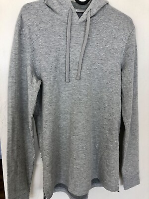 #ad NWT Vince Mens Hooded Sweatshirt Size XS Heather Gray MSRP $175 $49.88