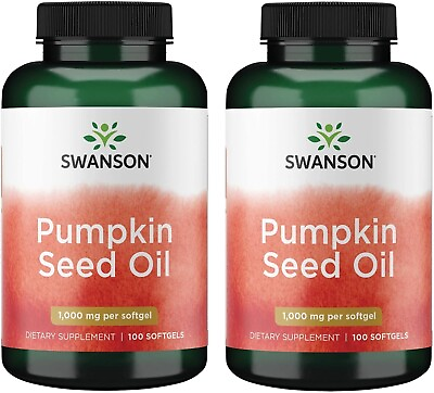 #ad #ad Swanson Pumpkin Seed Oil High Bioavailable EFAs Pack of 2 $19.99