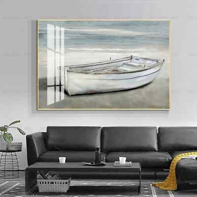 #ad Abstract Sailing Boat Poster Prints Canvas Painting Home Decor Canvas Wall Art $14.99