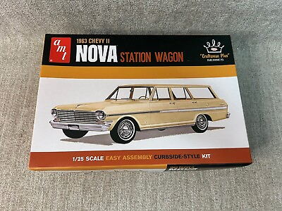 #ad AMT Chevrolet II Nova Station Wagon Craftsman Plus Series 1 Automotive Kit 12… $15.99