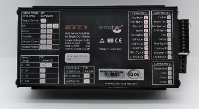#ad e motion SCA SS 70 10 Servo Amplifier for Brush DC Motors $256.00