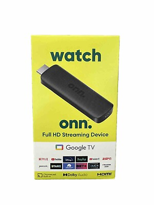 #ad Onn Android TV 2K FHD Streaming Stick $22.95
