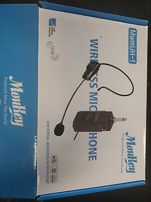#ad Moukey universal wireless microphone MwmUH 1 free shipping $48.99