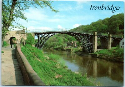 #ad Postcard Ironbridge England $3.46