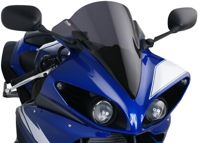 #ad Puig Racing Windscreen Dark Smoke #4935F Yamaha YZF R1 YZF R1 LE $130.93