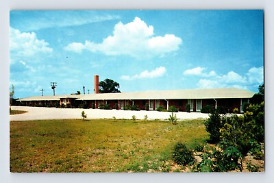 #ad Postcard South Carolina Florence SC Cardinal Court Motel 1960s Unposted Chrome $4.00