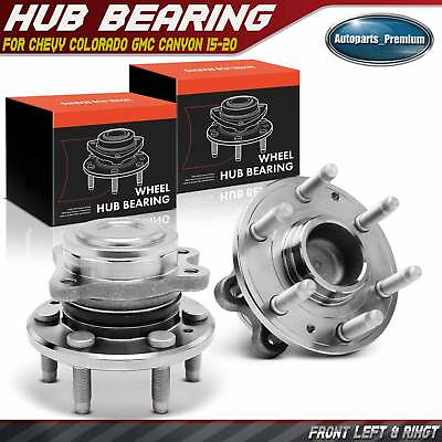 #ad Front L amp; R Wheel Hub Bearing Assembly for Chevy Colorado GMC Canyon 15 20 RWD $102.99