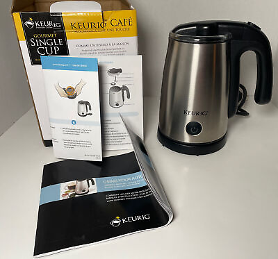 #ad Keurig Cafe ONE TOUCH MILK FROTHER Single Cup Brewing System New in Box 5074 $62.94