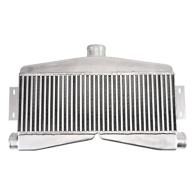 #ad Universal Twin Turbo Intercooler 24quot;x9quot;x3.5quot; Bar amp; Plate Custom 2In 1 Out US $115.99