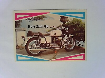 #ad 1972 Choppers and Hot Bikes #35 Moto Guzzi 750 Card LB1 $1.99