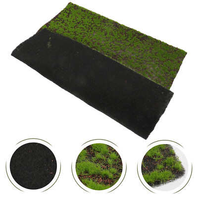 #ad artificial lawn artificial turf grass Turf Landscape Moss Sheets for DIY $9.11