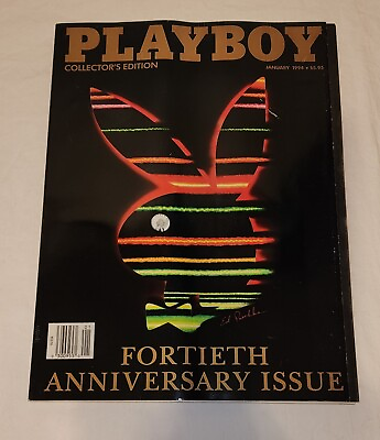 #ad Playboy Collector#x27;s Edition 40th Fortieth Anniversary Issue January 1994 $24.99