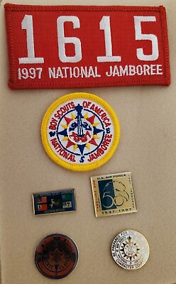 #ad Boy Scout 1997 National Scout Jamboree Patches And Pins $13.00