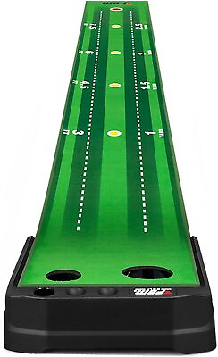 #ad PGM Putting Practice Mat Green Indoor with Electric Ball Return for Home amp;Office $75.97
