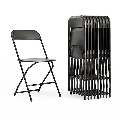 #ad Flash Furniture Plastic Student School Chairs Black 10 Pack LE L 3 BK GG $277.34