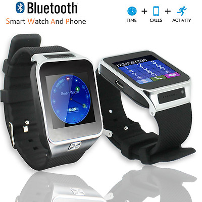 Universal Touch Screen SmartWatch amp; Phone Bluetooth Sim Card Built In Camera $34.88