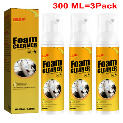 #ad Multi functional Foam Cleaner Cleaning Spray Powerful Stain Removal Kit 100ML US $23.99