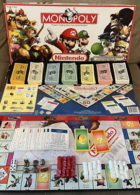 #ad Monopoly Nintendo Collector#x27;s Edition 2006 Hasbro 100% Complete $19.99