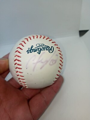 Signed Autographed Baseball $30.00