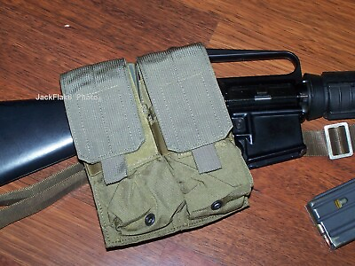 #ad US Military USMC Eagle Industries Double Mag Pouch 30 Rnd 5.56 NEW $11.90