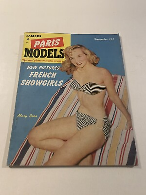 #ad Famous Paris Models Dec. ‘52 Pin Up Burlesque Girlie Photos $59.95