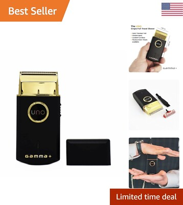 Mini Sized Travel Cordless Mens Foil Shaver Micro USB Rechargeable Black $90.99