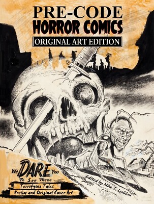 #ad Pre code Horror Comics: Original Art Edition $16.95