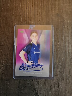 #ad 2021 Parkside NWSL Vol 2 Angharad James Autograph Auto SS AJ pack fresh $24.99