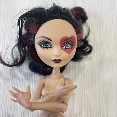 #ad Ever After High Lizzie Hearts Doll With Arms amp; Hands Play Or OOAK $15.12