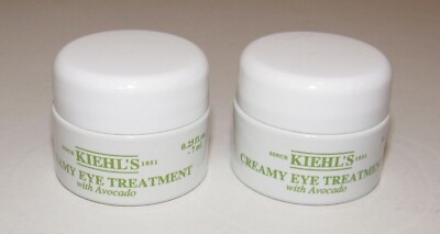 #ad #ad 2x Kiehl’s Creamy Eye Treatment with Avocado Eye Cream 0.25 oz 7ml Trave Size $19.99