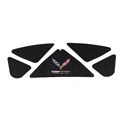 #ad 5pc OE Quality Trunk Lid Liner with Emblems for 2014 19 C7 Corvette Convertible $235.95