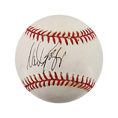 #ad Wade Boggs Autograph Signed Gene Budig OAL Baseball JSA COA #AP51485 $49.99