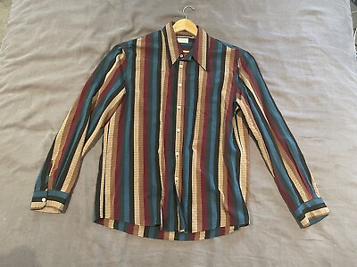 #ad Lemaire Stripe Shirt Size 54 XL AU $200.00