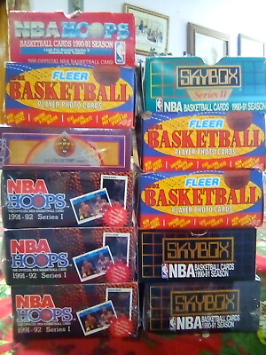 #ad Huge Bulk Lot of 55 Unopened Old Vintage NBA Basketball Cards in Wax Packs NEW $24.99