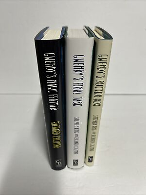 #ad Stephen King Richard Chizmar Gwendy’s Button Box Trilogy All Chizmar SIGNED HCDJ $89.95