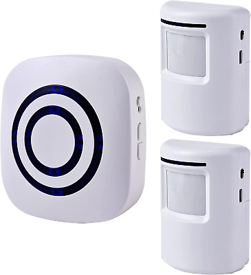 #ad #ad Motion Sensor Alarm Wireless Driveway Alarm 100M Long Distance Signal Transmi $44.99