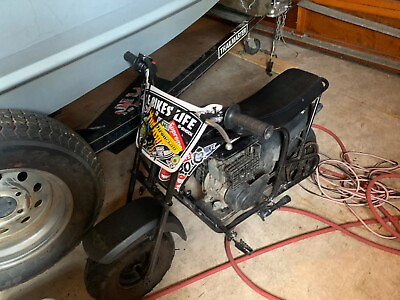#ad 80 cc working minibike good condition black moto monster $400.00