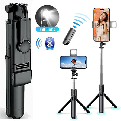 #ad NEW 6 in 1 Wireless Bluetooth Selfie Stick 2023 $12.99