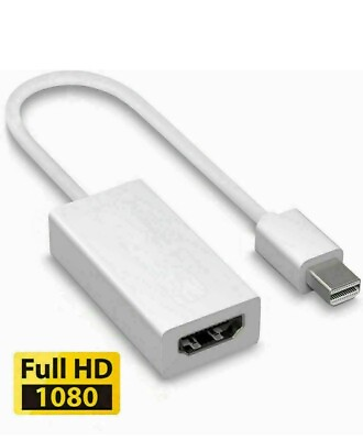 #ad Mini DisplayPort Thunderbolt To HDMI Adapter $9.00