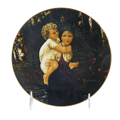 #ad The Beauty of Bouguereau 1980 Jean et Jeannette Collectible Plate LE #3573 $19.59
