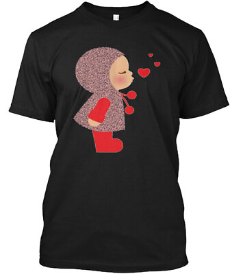 Cute Baby Kiss T Shirt Made in the USA Size S to 5XL $25.95