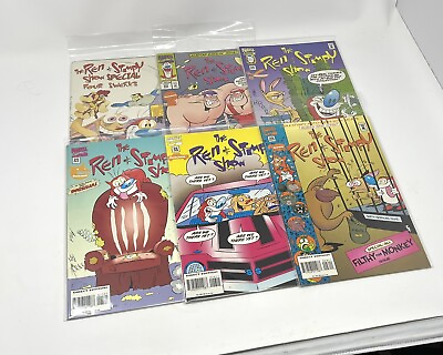#ad Ren amp; Stimpy Show Lot of 6 Comics 23 24 25 26 28 Special Four Swerks VF NM VG $9.00